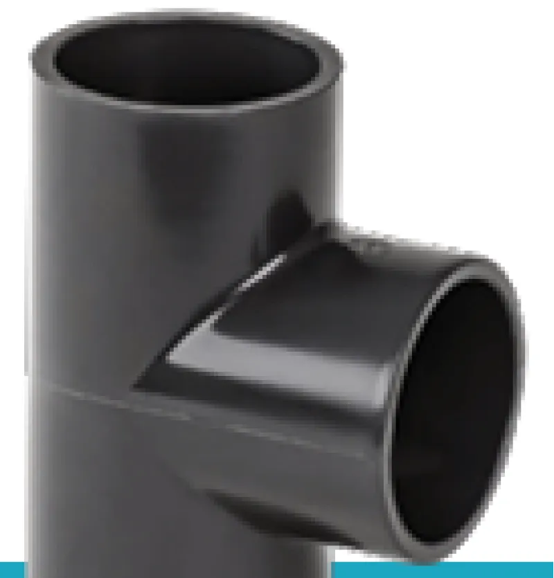 سه راه 90 درجه چسبی UPVC ویسپار