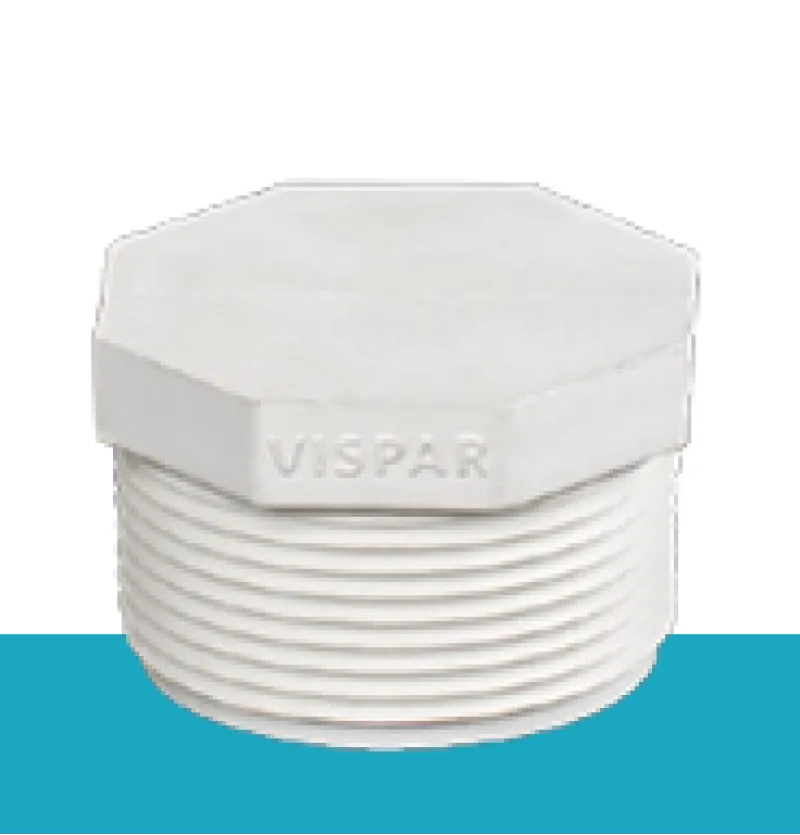 درپوش رزوه ای UPVC ویسپار