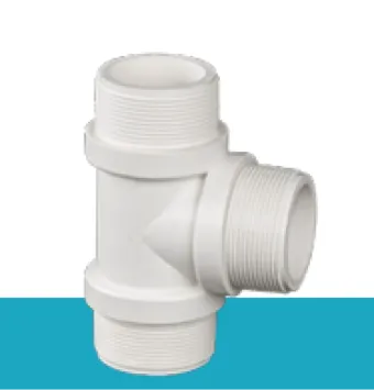 {سه راه نر رزوه ای UPVC ویسپار